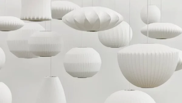 HAY Deckenleuchten-Nelson Angled Sphere Bubble Pendelleuchte, M