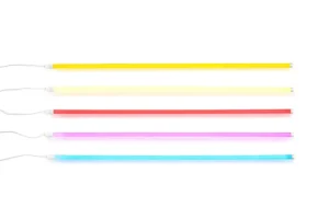 Flos Stehleuchten | Tischlampen-HAY Neon Tube LED Röhre, 150 cm, warmes Weiß
