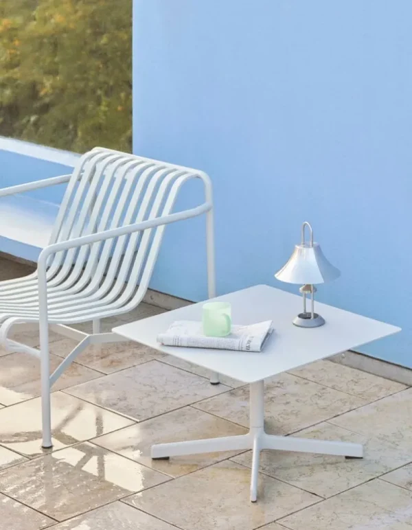 HAY Terrassenmöbel | Tische^Neu Low Tisch, 60 x 60 cm, Himmelgrau