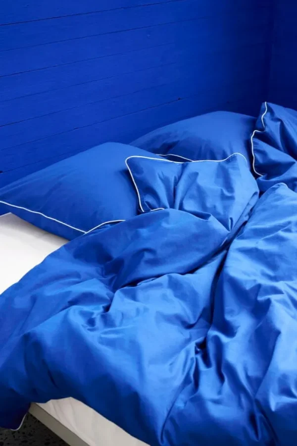 HAY Bettwäsche^Outline Kopfkissenbezug, kräftiges Blau