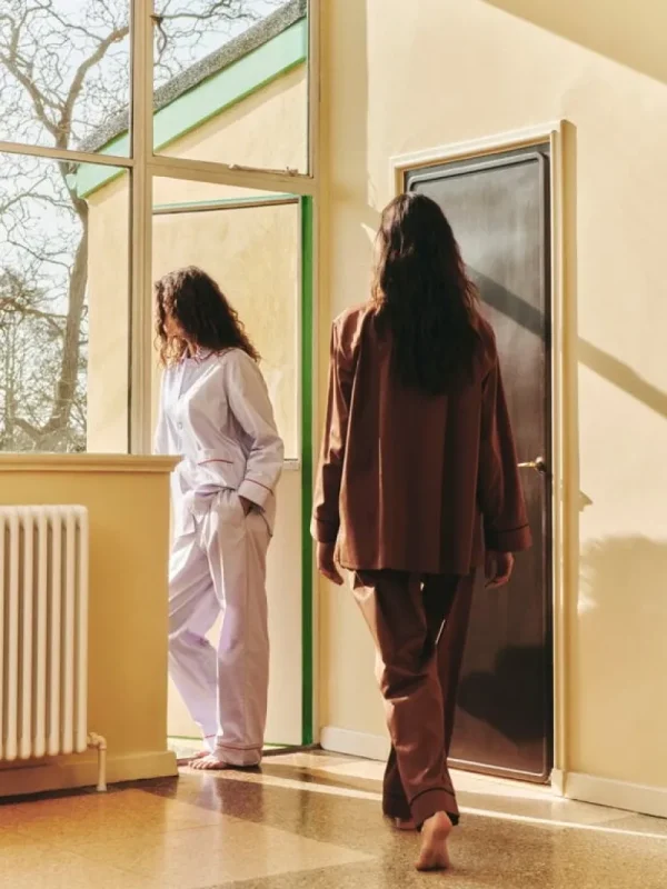 HAY Badezimmertextilien | Bettwäsche^Outline Pyjamahose, Milchschokolade