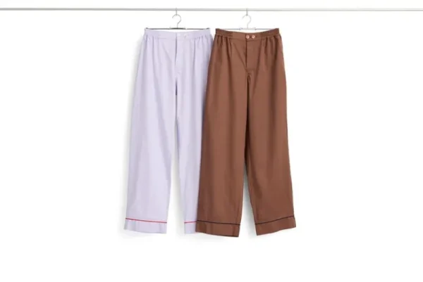 HAY Badezimmertextilien | Bettwäsche^Outline Pyjamahose, Milchschokolade