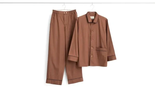 HAY Badezimmertextilien | Bettwäsche^Outline Pyjamahose, Milchschokolade