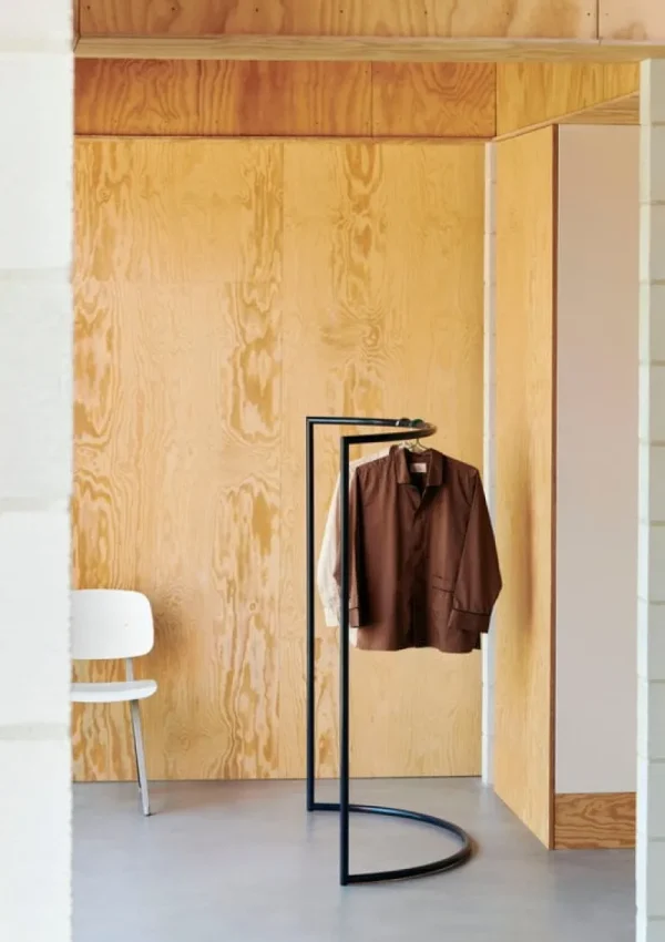 HAY Badezimmertextilien | Bettwäsche^Outline Pyjama-Oberteil, langärmlig, Milchschokolade