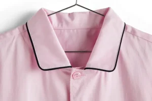 HAY Badezimmertextilien | Bettwäsche^Outline Pyjamashirt, kurzärmelig, Hellrosa