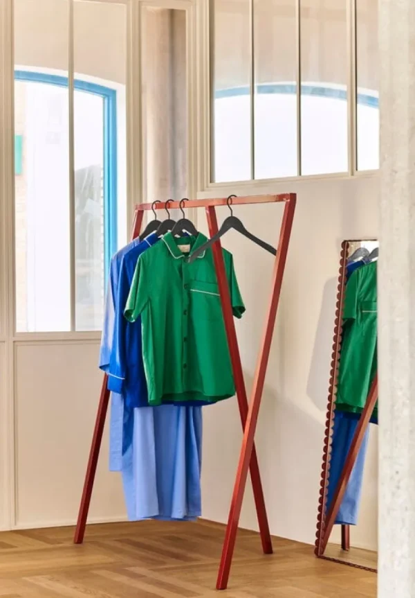 HAY Badezimmertextilien | Bettwäsche^Outline Pyjamashirt, kurzärmelig, Smaragdgrün