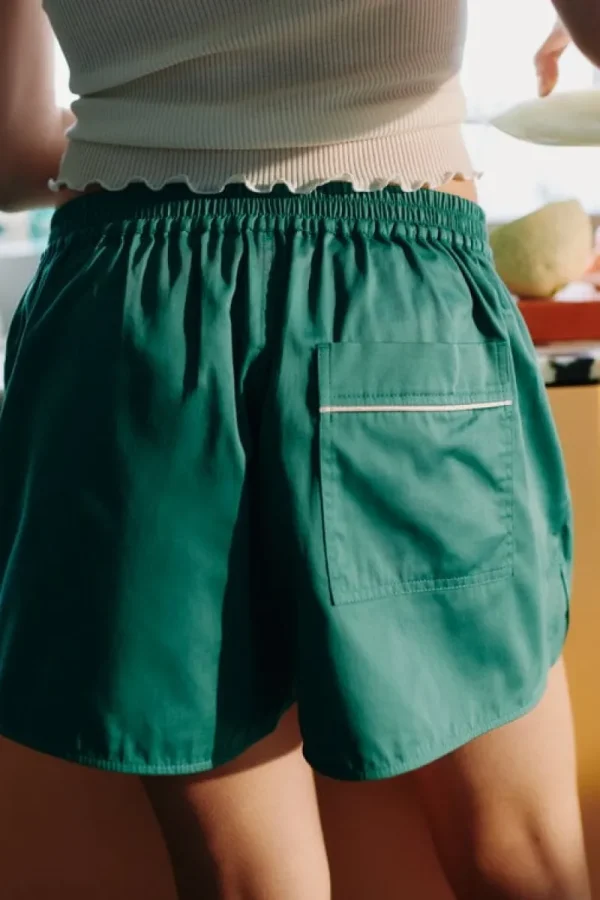 HAY Badezimmertextilien | Bettwäsche^Outline Pyjamashorts, Smaragdgrün