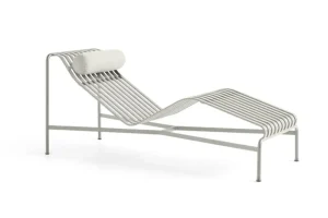 HAY Outdoor-textilien^Palissade Kopfstütze für Chaiselongue, himmelgrau