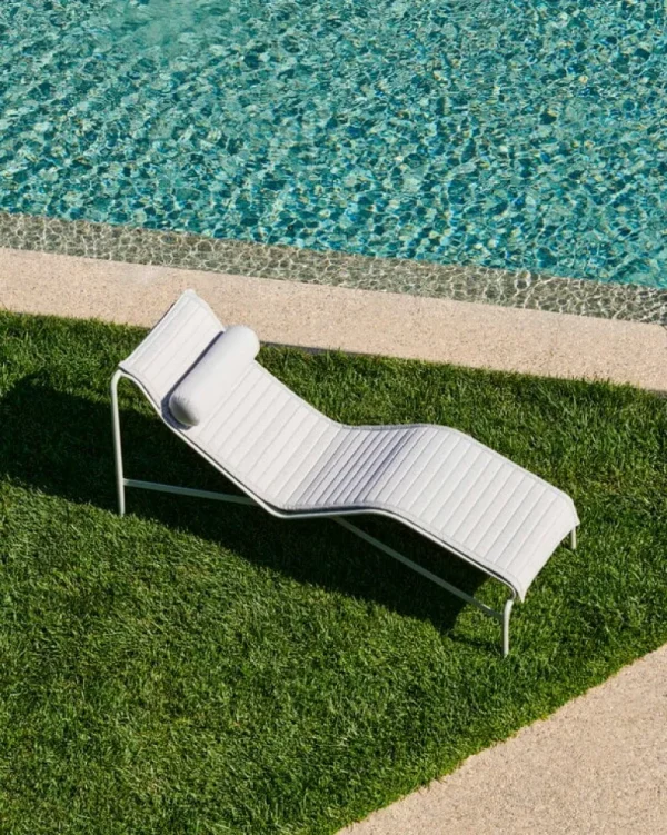 HAY Outdoor-textilien^Palissade Kopfstütze für Chaiselongue, himmelgrau
