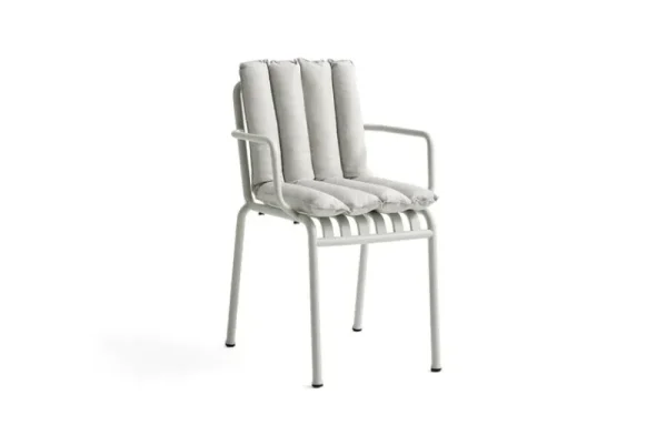 HAY Outdoor-textilien^Palissade Soft Steppkissen für Sessel-Stuhl, Himmelgrau