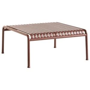 HAY Terrassenmöbel^Palissade Tisch, niedrig, 81,5 x 86 cm, Rostrot