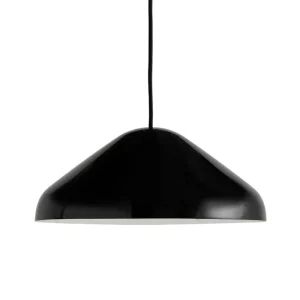 New Works Deckenleuchten-HAY Pao Steel Pendelleuchte 350, Soft Black
