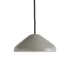 GUBI Deckenleuchten-HAY Pao Steel Pendelleuchte 230, Cool Grey