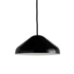 GUBI Deckenleuchten-HAY Pao Steel Pendelleuchte 230, Soft Black