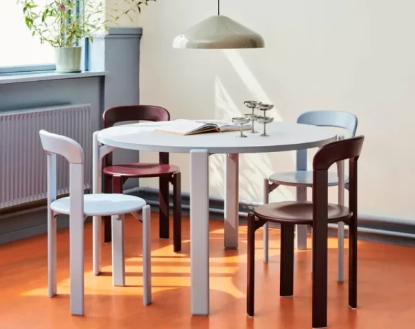 Secto Design Deckenleuchten-HAY Pao Steel Pendelleuchte 470, Cremeweiß