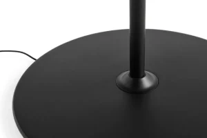 Artemide Stehleuchten-HAY Pao Steel Stehleuchte, weiches Schwarz
