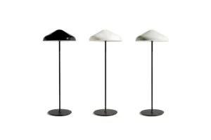 Artemide Stehleuchten-HAY Pao Steel Stehleuchte, weiches Schwarz