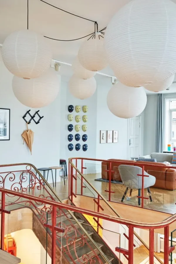 Muuto Deckenleuchten-HAY Papier-Lampenschirm, 60 cm, Weiß