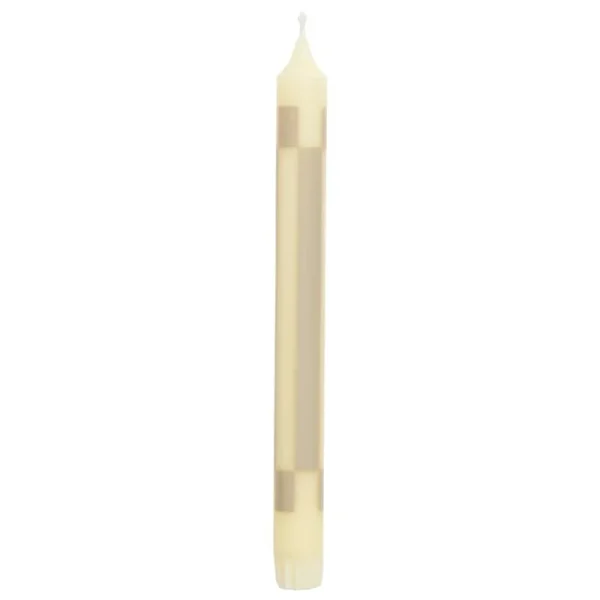 Frama Kerzen Und Kerzenhalter-HAY Pattern Kerze, creme - sand