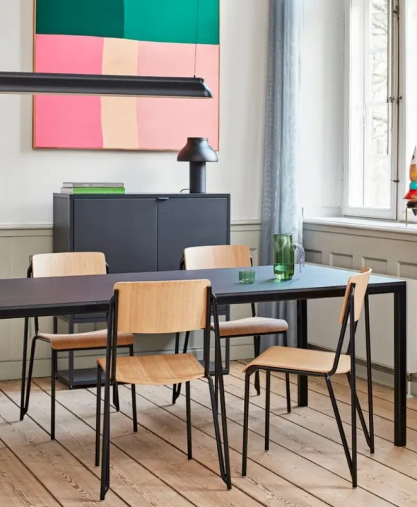New Works Deckenleuchten-HAY PC Linear Pendelleuchte, Soft Black