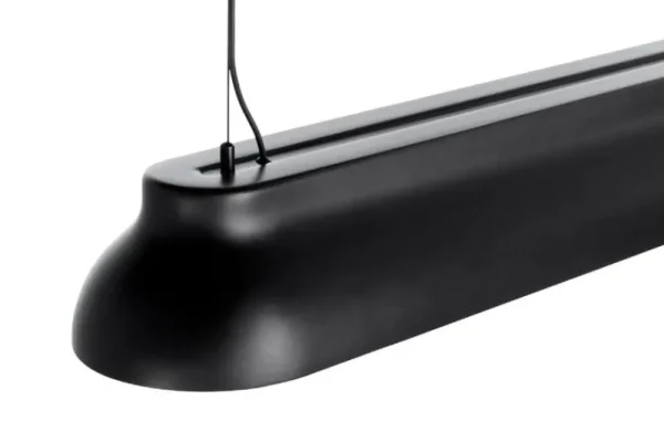 New Works Deckenleuchten-HAY PC Linear Pendelleuchte, Soft Black