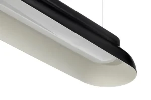 New Works Deckenleuchten-HAY PC Linear Pendelleuchte, Soft Black
