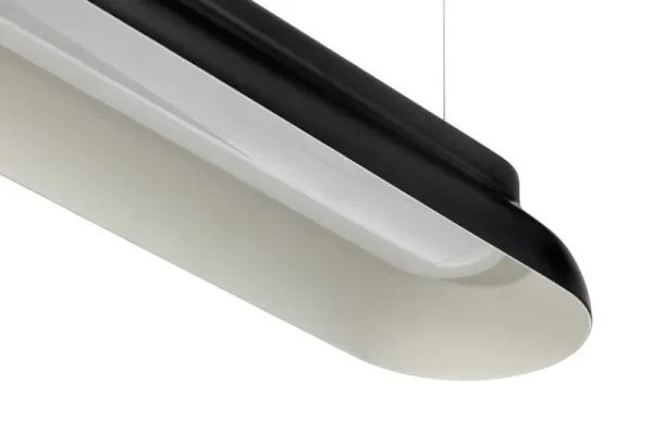 New Works Deckenleuchten-HAY PC Linear Pendelleuchte, Soft Black