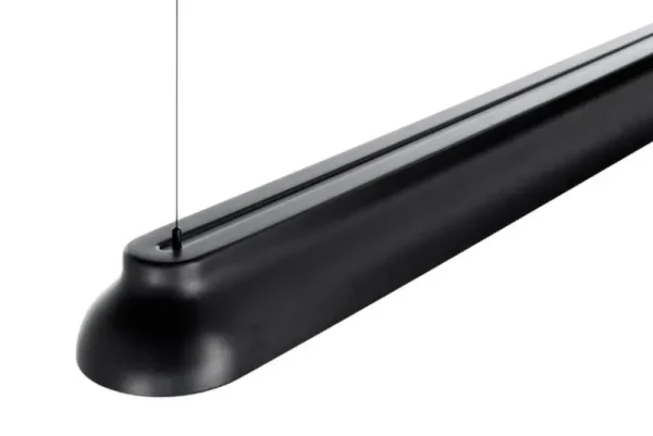New Works Deckenleuchten-HAY PC Linear Pendelleuchte, Soft Black