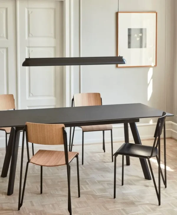 New Works Deckenleuchten-HAY PC Linear Pendelleuchte, Soft Black