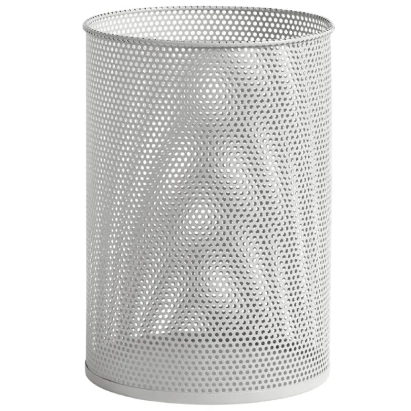 HAY Papierkörbe & Recycling-behälter | Abfalleimer^Perforated Bin, L, hellgrau