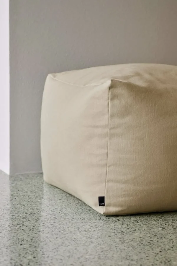 HAY Sitzgelegenheiten-Pouf Planar, Sand