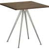 HAY Tische-Pyramid Café Tisch 21, 70 x 70 cm, Beige - Eiche geräuchert