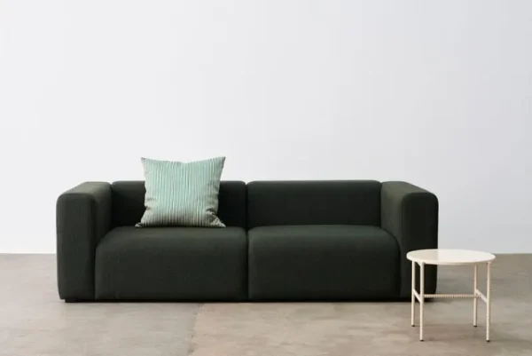 Kartell Tische-HAY Rebar Beistelltisch, 45 cm, Alabaster - beiger Marmor