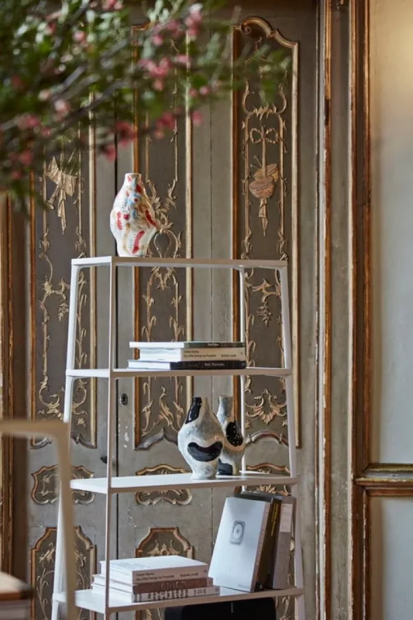 String Furniture Regale-HAY Regal Eiffel, 6 Ebenen, warmer Sand
