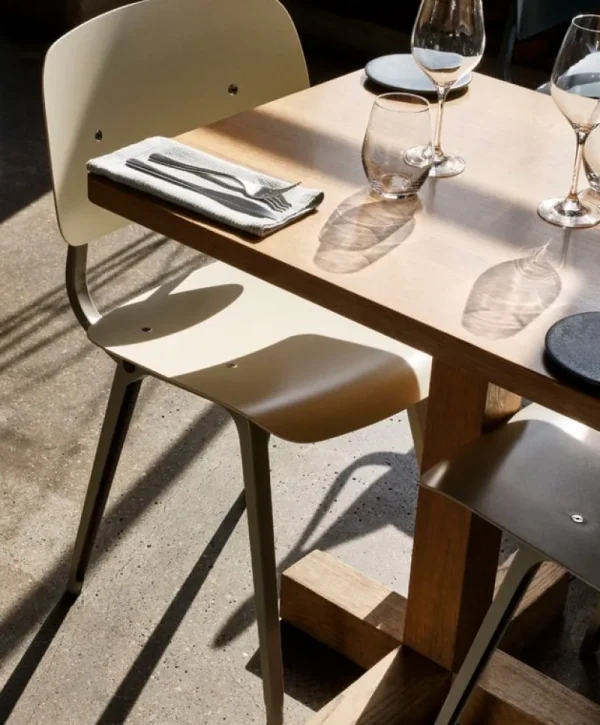 HAY Sitzgelegenheiten-Revolt Stuhl, beige - Reis 3.0