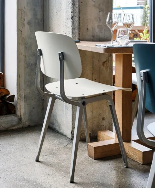 HAY Sitzgelegenheiten-Revolt Stuhl, beige - Reis 3.0