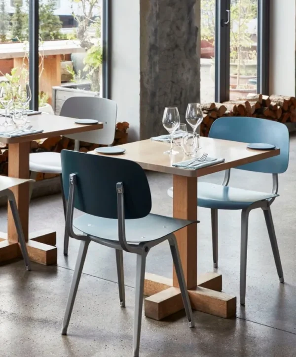 Vitra Sitzgelegenheiten-HAY Revolt Stuhl, ocean - ocean 3.0