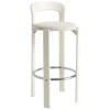 HAY Sitzgelegenheiten-Rey Barhocker, 75 cm, Cremeweiß - Beige Mode 011