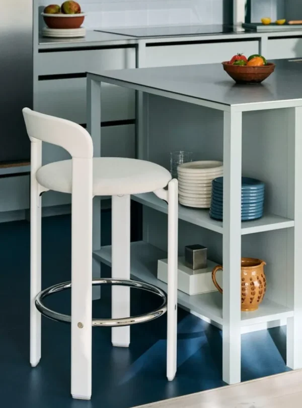 Vitra Sitzgelegenheiten-HAY Rey Barhocker, 65 cm, Cremeweiß - Beige Mode 011