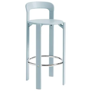 HAY Sitzgelegenheiten-Rey Barhocker, 75 cm, Schieferblau