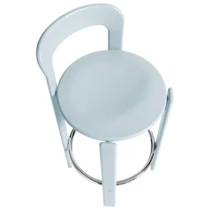 HAY Sitzgelegenheiten-Rey Barhocker, 75 cm, Schieferblau