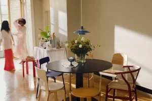 HAY Sitzgelegenheiten-Rey Hocker, golden