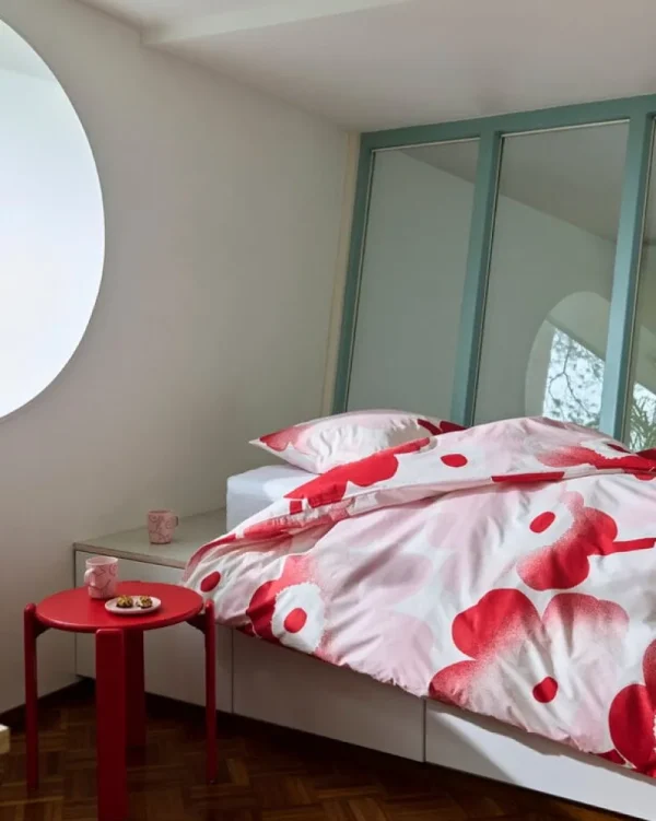 HAY Sitzgelegenheiten-Rey Hocker, scarlet red