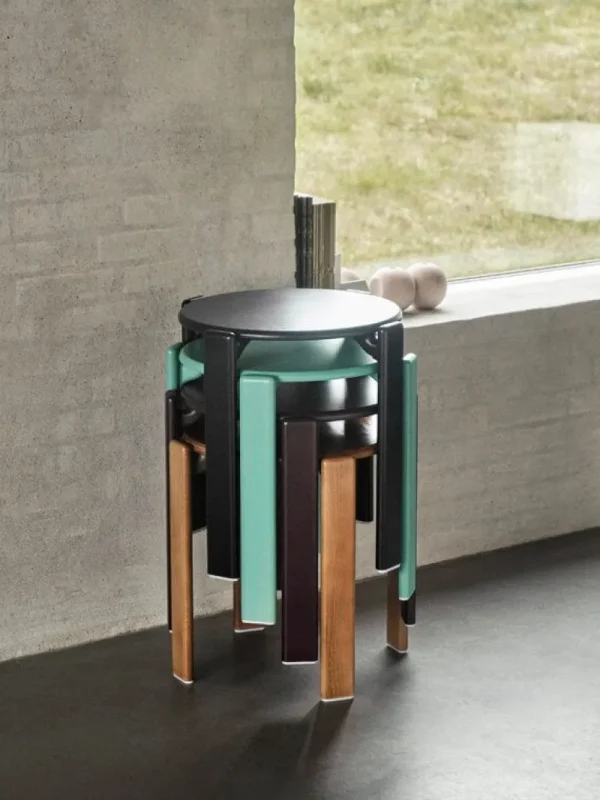 HAY Sitzgelegenheiten-Rey Hocker, umber brown
