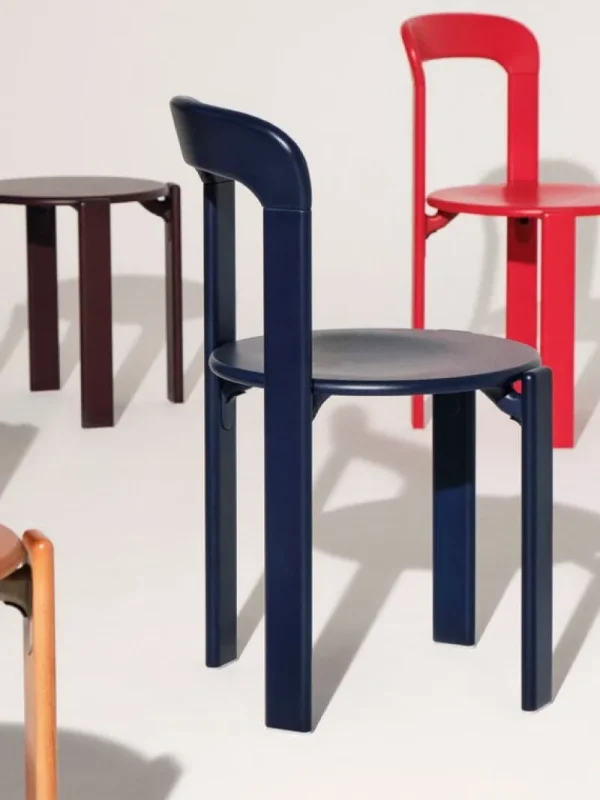 HAY Sitzgelegenheiten-Rey Hocker, umber brown