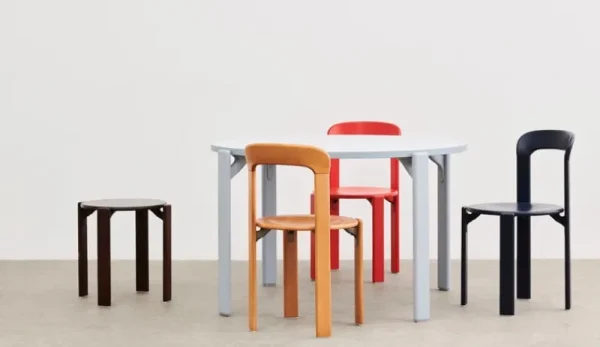 HAY Sitzgelegenheiten-Rey Hocker, umber brown
