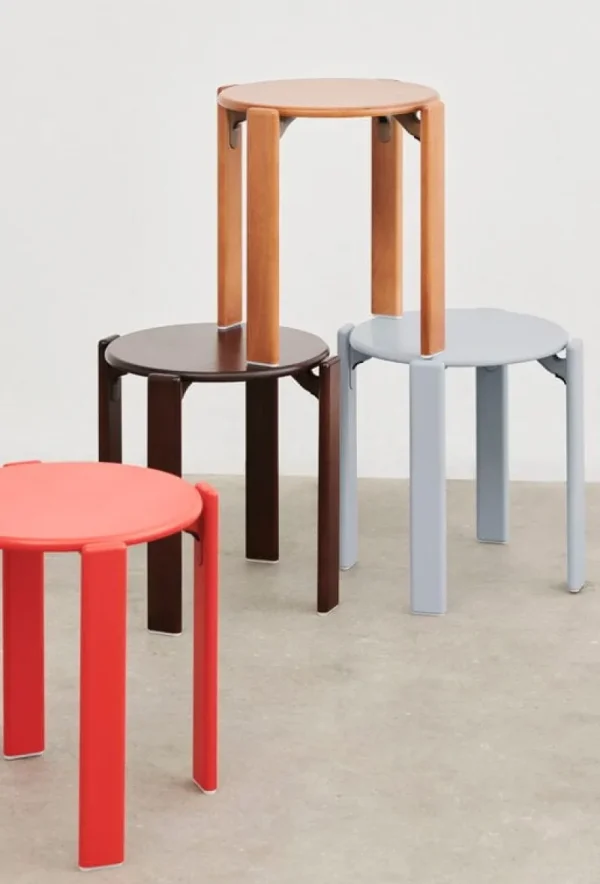 HAY Sitzgelegenheiten-Rey Hocker, umber brown