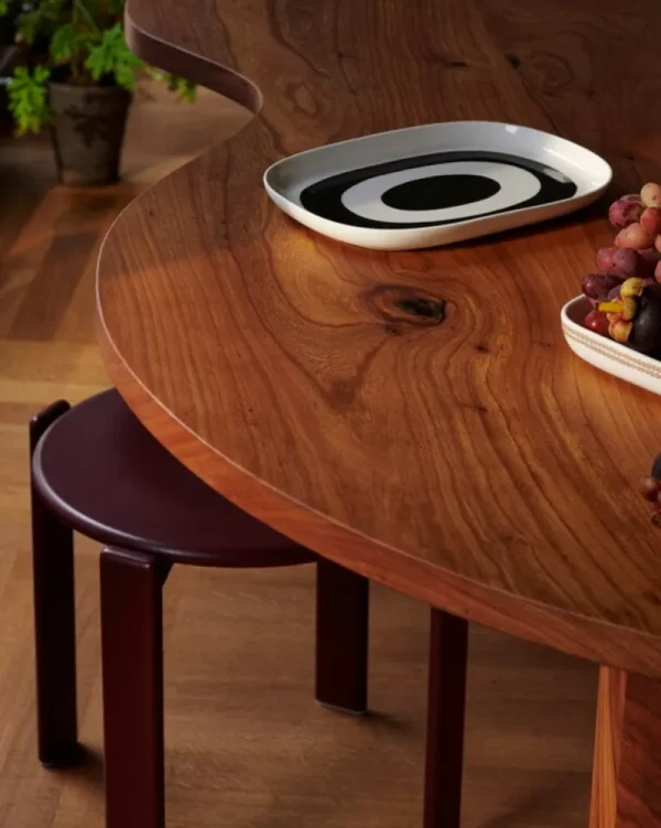 HAY Sitzgelegenheiten-Rey Hocker, umber brown