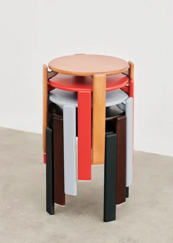 HAY Sitzgelegenheiten-Rey Hocker, umber brown