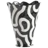 Iittala Vasen-HAY Shadow Vase von Jessica Hans, Schwarz – Weiß